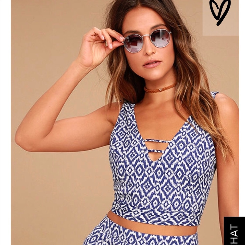 Lulu’s crop top! Brand new!